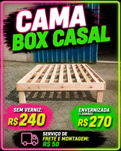 CAMA BOX CASAL