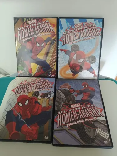 DVD Coleção Homem Aranha Ultimate - 4 Temporadas