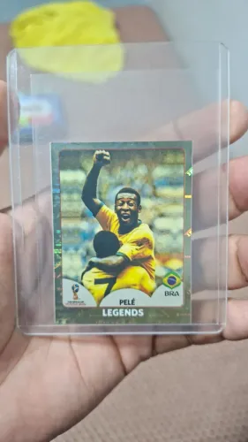 Figurinha Pelé Legend 2018