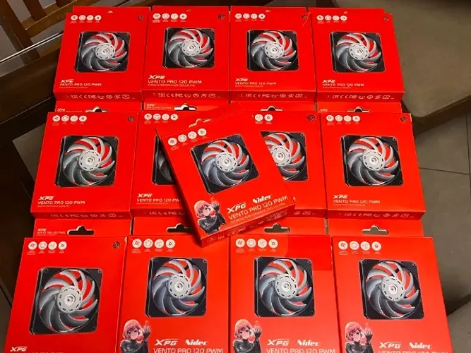 Lote 13 XPG Vento Pro (Gentle Typhoon) 120mm PWM fan ventoinha