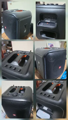 Jbl encore 1 com karaoke  2 microfones 