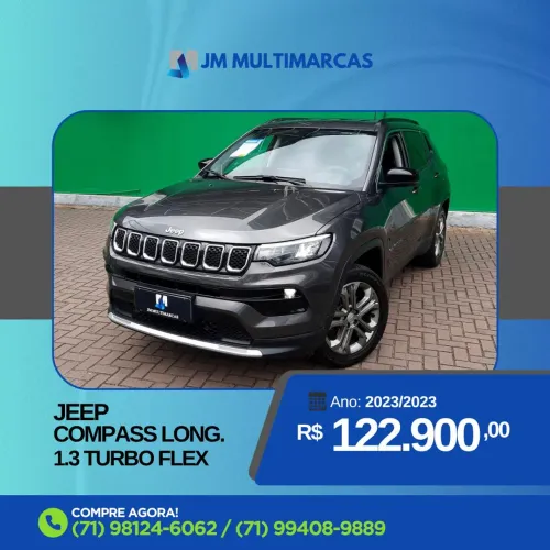 Jeep Compass Long. T270 1.3 TB 4X2 Flex AUT 2023