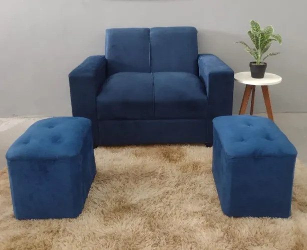 Sofás de 2 lugares da fábrica 