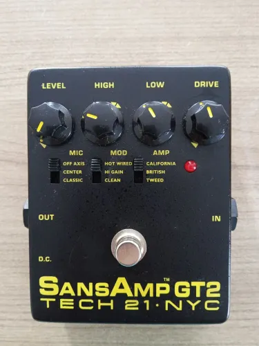 Pedal Sansamp GT2 Tech 21