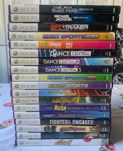 Jogos kinect - 40 reais cada