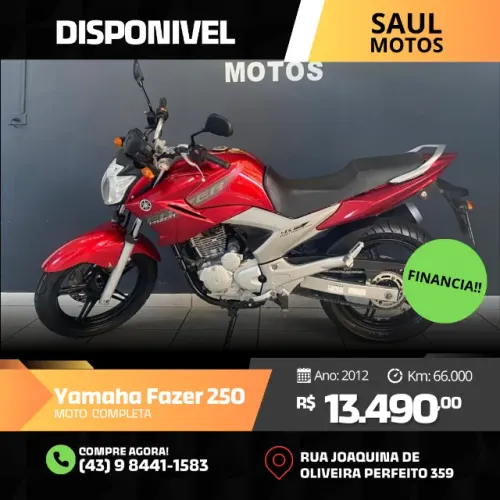 Yamaha Fazer 250 - 2012