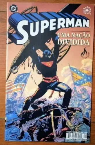 HQ Superman - Uma Nação Dividida - Ed. Mythos (2001)