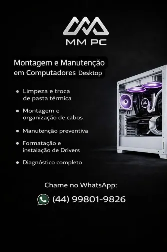 Montagem e Manutenção de Computadores | Formatação, Upgrade e Limpeza