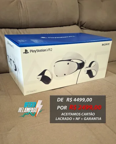 [LACRADO] Óculos Playstation VR2 para PS5 + NF e Garantia (Aceito cartão)