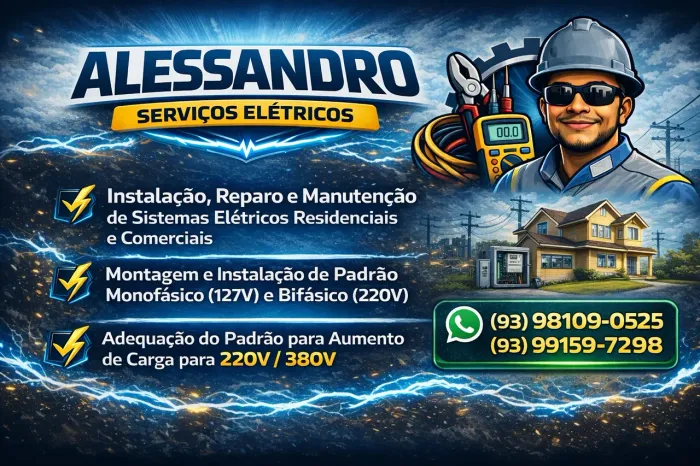 Eletricista em Santarém