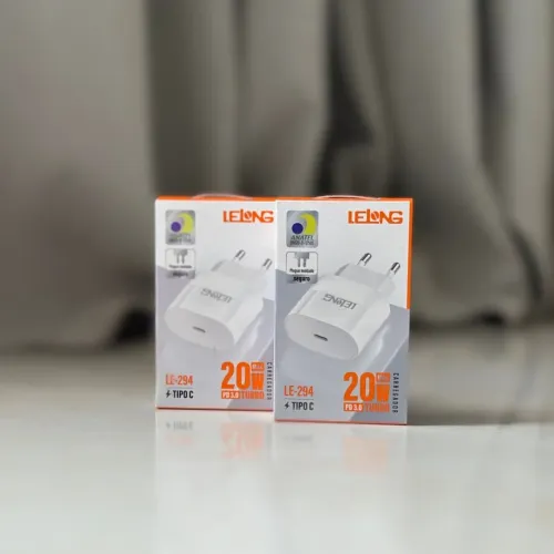 Carregador Tipo C Lelong Le-294 20w Ultra Rápido
