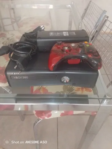 Xbox 360 Funcionando + Controle e Fonte Original