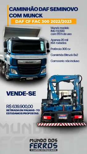 Caminhao DAF semi novo