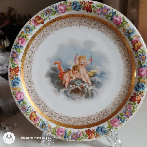 Prato Decorativo Vintage Boucher