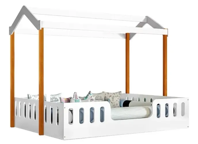 Cama casal Montessoriana 