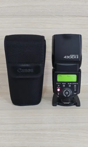 FLASH CANON 430EX-II NOVO LINDO, ZEROOO
