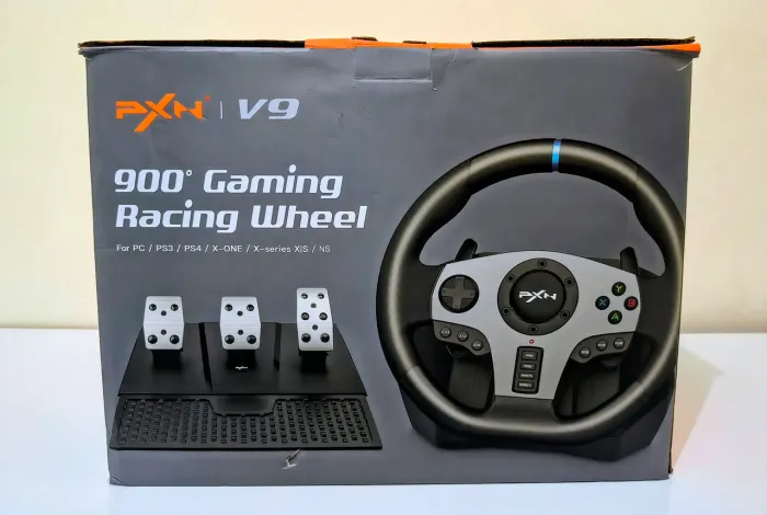 Volante PXN V9 + pedal + câmbio