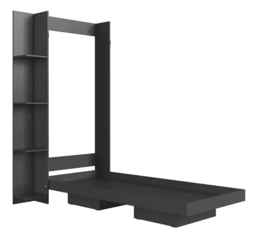Cama articulada solteiro preta