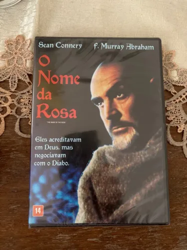 Filme em DVD - O NOME DA ROSA - SEAN CONNERY
