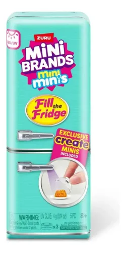 Brinquedo Geladeirinha Mini Brands 