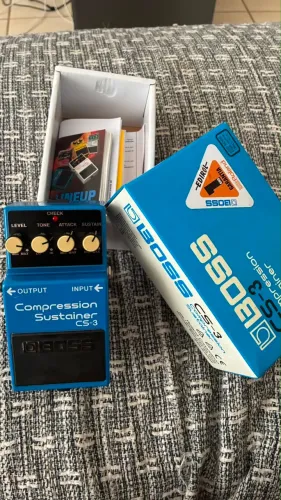 Pedal para Guitarra Boss Compression Sustainer