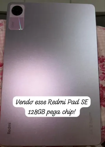 Vendo esse Redmi Pad 128gigas pega chip 
