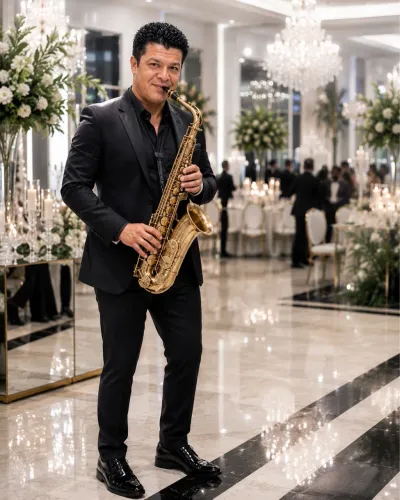 Saxofonista para eventos 
