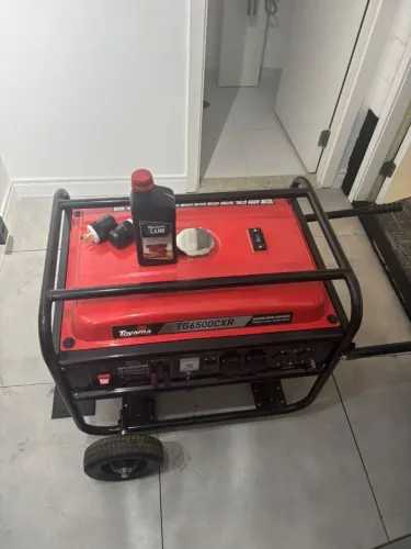 Gerador de energia a gasolina(Novo)