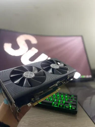 Vendo Rx 580 8GB sapphire funcionando perfeitamente