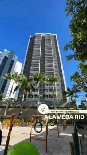 Apartamento Edf. Times Square | Em frente a pracinha de Boa Viagem | 1 e 2 quartos | Pgto 