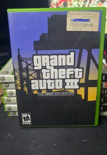 GTA auto 3 the box Collection- xbox clássico