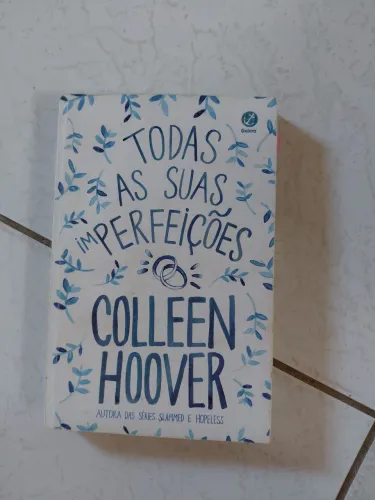 Livro Todas as suas imperfeições-Collen Hoover