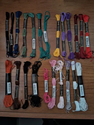 Linhas para bordado