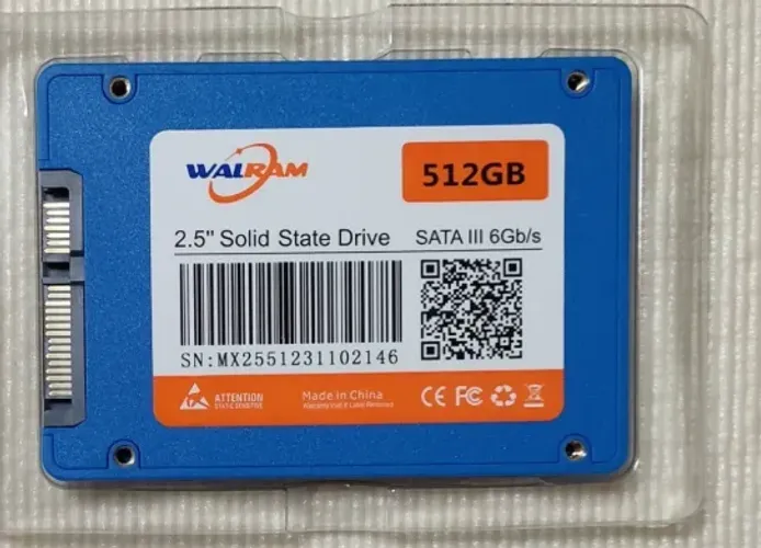 SSD Sata Wallram 512GB 
