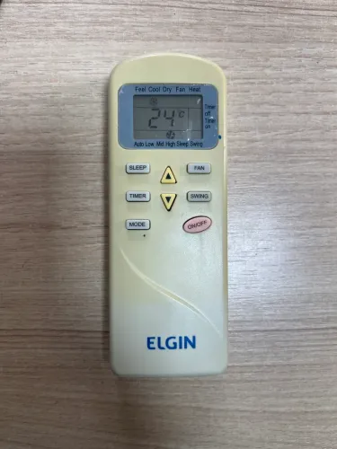 Controle Remoto Ar Split Window Elgin