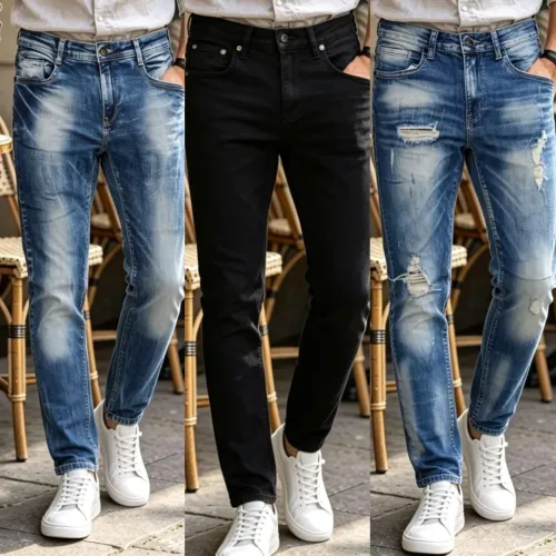 Calças masculinas (3 peças / preta da Zara) ORIGINAIS