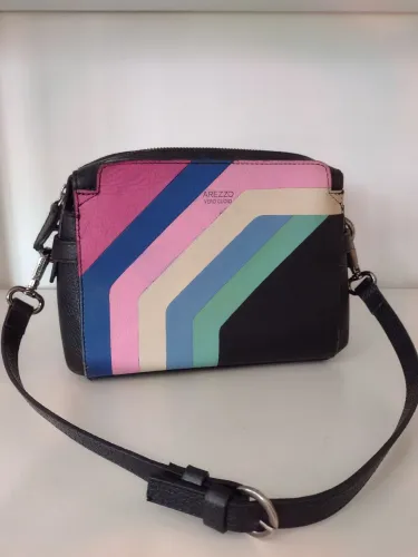 Bolsa Arezzo couro original