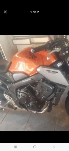 Cb 650r laranja