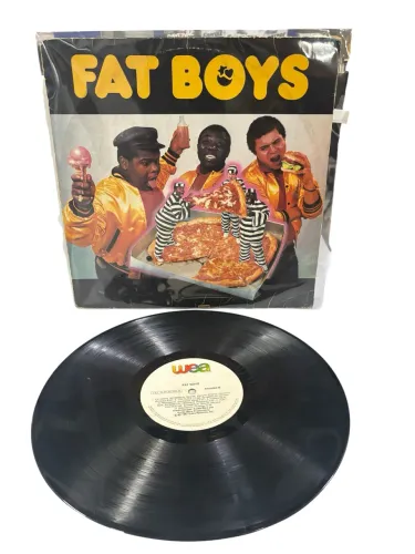 Disco vinil Lp The Fat Boys do grupo de hip hop 1987