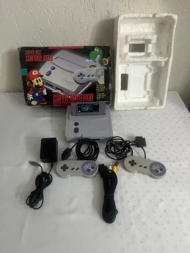 Super Nintendo Baby Na Caixa tdo Original