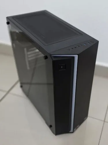 Gabinete Gamer ATX Nox Lateral Vidro RGB