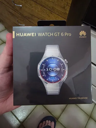 Smartwatch Huawei Watch GT 6 Pro (LACRADO)<br>Titânio - LACRADO