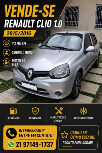 Renault Clio Rn/alize/expr./1.0 Hi-power 16V 5P 2016