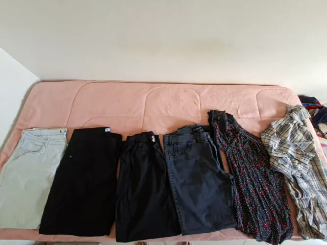 kit roupas plus size para brechó