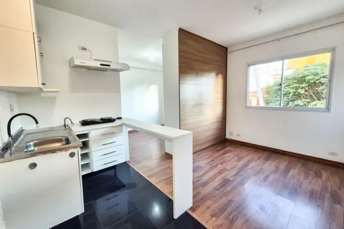 Apartamento para alugar com 30m², 1 quarto e 1 vaga