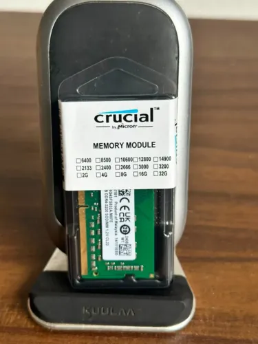 Memória RAM CRUCIAL 8 GB DDR4 3200Hz LACRADO ! NOVO ! p/ Notebook