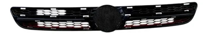 Grade Dianteira Volkswagen Gol Saveiro G5 2008 A 2012 Preto Fosco