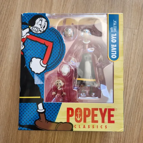 Popeye Classics Olive Oyl Action Figure Olivia palito