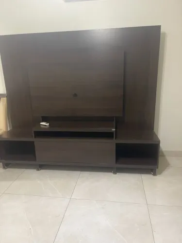 Painel com rack