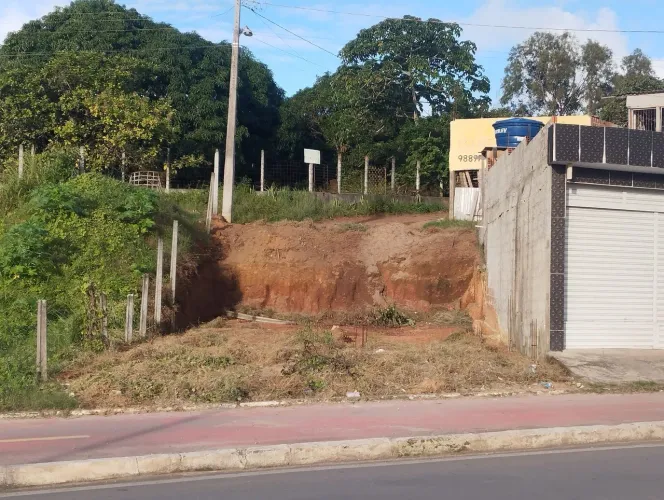 TERRENO 2 FRENTES ROTA DO MAR  9X22